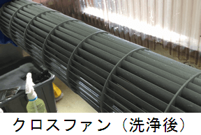 分解クリーニング クロスファン